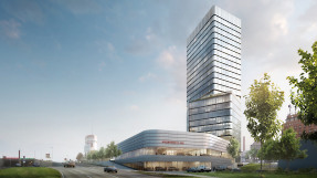 Porsche Design Tower и новый центр Porsche на Прагзаттель