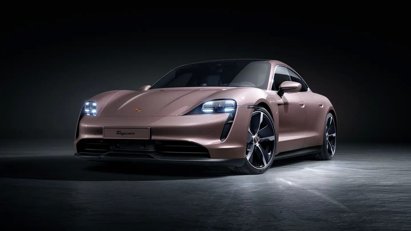 Porsche taycan спортивные автомобили